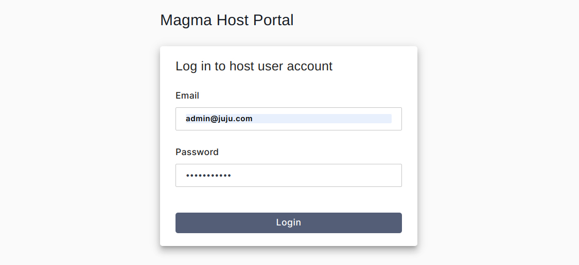 Login Page